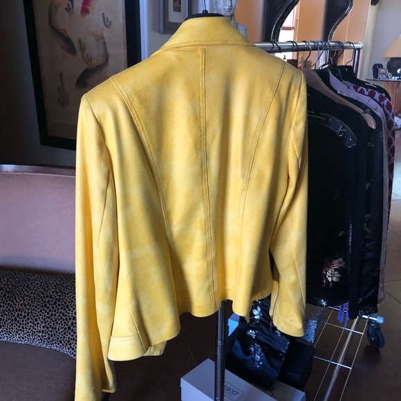 Sheer blouse with navy velvet embroidery - Picture 9 of 11